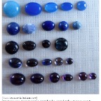 etsy blue purple stones